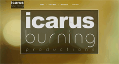 Desktop Screenshot of icarusburning.com